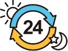 24時まで対応